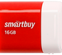 Флеш-накопитель USB 16 Гб SmartBuy Lara Series , мини , красный , SB16GBLARA-R