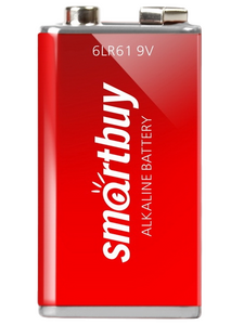 Батарейка крона алкалиновая 6LR61 SmartBuy Alkaline Battery BL1 , SBBA-9V01B