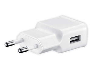 Сетевое зарядное USB устройство ( 1 USB выход ) Орбита OT-APU05 , 5 В , 1 А , белое