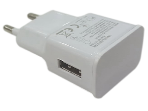 Сетевое зарядное USB устройство ( 1 USB выход ) Eta-U90EWE , 5 В , 2 А , белое