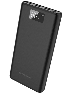 Внешний аккумулятор Borofone BT2D чёрный ( 3.7 В ) 30000 мАч ; для моб телефонов ( 5 В ) ≈ 18000 мАч
