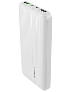 Внешний аккумулятор Borofone BJ9 белый ( 3.7 В ) 10000 мАч ; для моб телеф ( 5В ) ≈ 5900 мАч , QC3.0