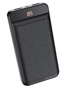 Внешний аккумулятор Borofone BT29A чёрный ( 3.7 В ) 20000 мАч; для моб телефонов ( 5 В ) ≈ 11800 мАч