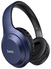 Гарнитура беспроводная полноразмерная ( с кнопкой ответа ) Hoco W30 Bluetooth V5.0 , сине-чёрная