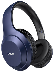 Гарнитура беспроводная полноразмерная ( с кнопкой ответа ) Hoco W30 Bluetooth V5.0 , сине-чёрная