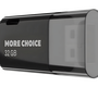 Флеш-накопитель USB 32 Гб More Choice MF32 , чёрный , MF32Black