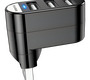 USB HUB Borofone DH3 , 3 порта , чёрный