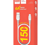 Кабель Letang LT-V8-45 джек USB - джек micro USB , 6 А , 1.5 метра , белый