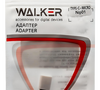 Переходник Walker №01 джек USB Type-C - гнездо micro USB