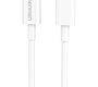 Кабель Denmen D10С джек USB Type-C - джек USB Type-C , 100 Вт , 3 A , 1 метр , белый
