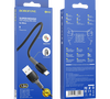 Кабель Borofone BX62 Bonus джек USB - джек micro USB , 2.4 А , 1 метр , чёрный