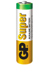 Батарейка пальчиковая алкалиновая LR6 GP Super Alkaline Battery , GP 15ARS-2SB4  96/192/384