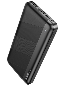 Внешний аккумулятор Borofone BJ27 чёрный ( 3.7 В ) 10000 мАч ; для моб телефонов ( 5 В ) ≈ 5900 мАч