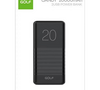 Внешний аккумулятор Golf G81_Black чёрный ( 3.7 В ) 20000 мАч ; для моб телефонов ( 5В ) ≈ 12000 мАч