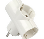 Разветвитель сетевой ( 3 гнезда ) SmartBuy SBE-16-A03-3z , с заземлением , 16 А , 250 B , белый