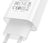 Сетевое зарядное USB устройство ( 1 Type-C выход ) Borofone BA57A, 20Вт, 5-12В, 1.67-3A, QC3.0,белое