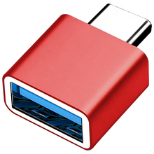 Переходник HJ005 OTG гнездо USB 3.0 - джек USB Type-C , разные цвета