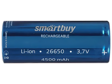 Аккумулятор литий-ионный 26650 SmartBuy 4500 мАч , SBBR-26650-1S4500