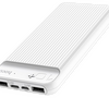 Внешний аккумулятор Hoco J52 белый ( 3.7 В ) 10000 мАч ; для моб телефонов ( 5 В ) ≈ 5900 мАч