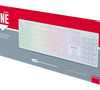 Клавиатура с подсветкой USB SmartBuy SBK-305U-W One , белая
