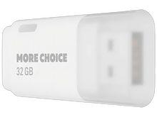 Флеш-накопитель USB 32 Гб More Choice MF32 , белый , MF32White