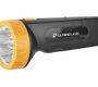 Фонарик ручной Ultraflash LED3827 , чёрно-жёлтый ( встроенный аккумулятор и вилка 220 В , 5 LED )
