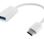 Кабель Walker № 3 OTG гнездо USB - джек USB Type-C , 10 см 