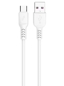Кабель Peston X2 джек USB - джек USB Type-C , 2 А , 1 метр , белый
