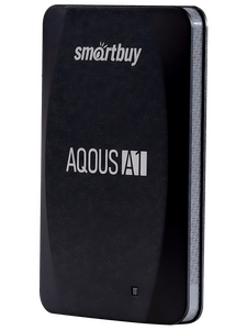 Внешний накопитель SSD USB Type-C 3.1 512 Гб SmartBuy Aqous A1 , чёрный , SB512GB-A1B-U31C