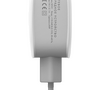 Сетевое зарядное USB устройство ( 2 USB выхода ) Breaking WC01 , 5 В , 2.1 А , бело-серое