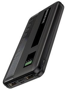 Внешний аккумулятор Borofone BT32 чёрный ( 3.7 В ) 10000 мАч ; для моб телефонов ( 5 В ) ≈ 5900 мАч