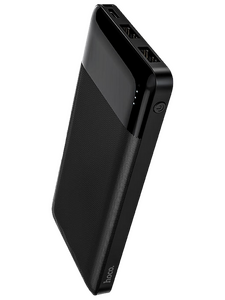 Внешний аккумулятор Hoco J72 чёрный ( 3.7 В ) 10000 мАч ; для моб телефонов ( 5 В ) ≈ 5900 мАч