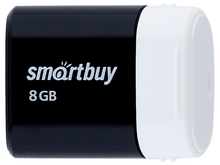 Флеш-накопитель USB 8 Гб SmartBuy Lara Series , мини , чёрный , SB8GBLara-K