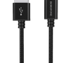Кабель Borofone BU1 MagJet джек USB - джек Lightning , 3 А , 1.2 метра , магнитный Lightning, чёрный