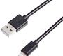 Кабель Breaking 20110 Classic джек USB - джек Lightning , 2.4 А , 1 метр , чёрный