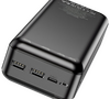 Внешний аккумулятор Borofone BJ27B чёрный ( 3.7 В ) 30000 мАч; для моб телефонов ( 5 В ) ≈ 17700 мАч