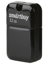 Флеш-накопитель USB 32 Гб SmartBuy Art Series , мини , чёрный , SB32GBAK