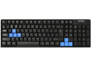 Клавиатура USB SmartBuy SBK-134-K One , чёрная 