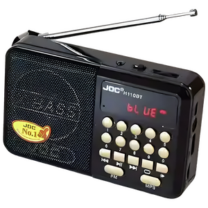 Портативная акустика Bluetooth JOC H110BT , 3 Вт , аккумулятор 18650 , чёрная