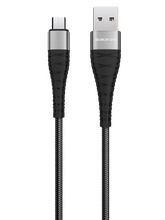 Кабель Borofone BX32 Munificent джек USB - джек micro USB , 2.4 А , 1 метр , чёрный 
