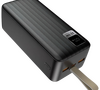 Внешний аккумулятор Perfeo PF_D0182 чёрный (3.7В) 40000 мАч; для моб тел (5В) ≈ 24000 мАч, 3A, QC3.0