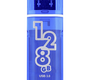 Флеш-накопитель USB 3.0 128 Гб SmartBuy Glossy Series , тёмно-синий , SB128GBGS-DB