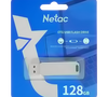Флеш-накопитель USB 3.0 + USB Type-C 128 Гб Netac U782C , металл , NT03U782C-128G-30PN