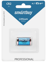 Батарейка CR2 SmartBuy Lithium Battery BL1 , SBBL-2-1B 