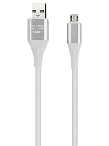 Кабель SmartBuy iK-12ERGbox white джек USB - джек micro USB , 2 А , 1 метр , белый 