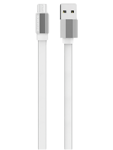 Кабель Borofone BU8 Glory джек USB - джек micro USB , 2.4 А , 1.2 метра , белый 