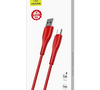 Кабель Usams US-SJ376 U38 джек USB - джек USB Type-C , 5 А , 1 метр , красный