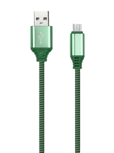 Кабель SmartBuy iK-12NSbox green джек USB - джек micro USB , 2 А , 1 метр , зелёный 