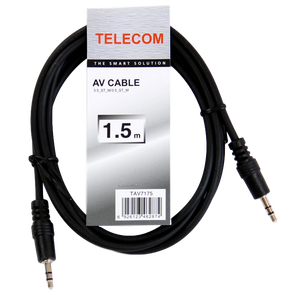 Кабель Telecom TAV7175-1.5M джек 3.5 - джек 3.5 , 1.5 метра