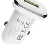 Автомобильное зарядное USB устройство ( 1 USB выход ) Borofone BZ12A, 3.6-12В, 1.5-3 A, QC3.0, белое